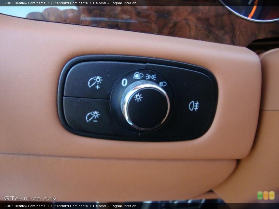 Cognac Interior Controls for the 2005 Bentley Continental GT  #40494298