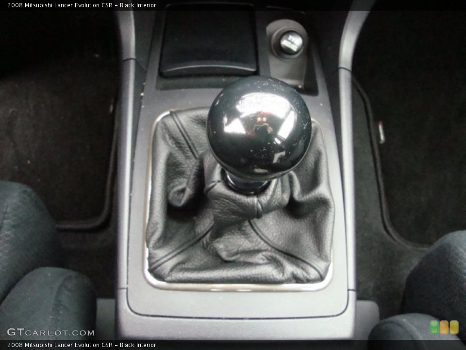 Black Interior Transmission for the 2008 Mitsubishi Lancer Evolution GSR #40495026