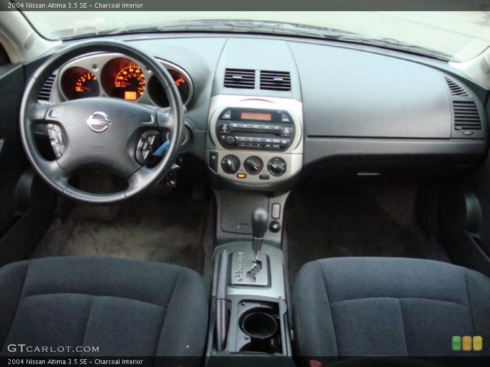 Charcoal Interior Dashboard for the 2004 Nissan Altima 3.5 SE #40495574