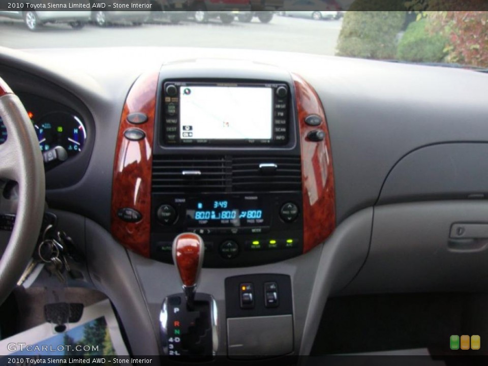Stone Interior Controls for the 2010 Toyota Sienna Limited AWD #40498446