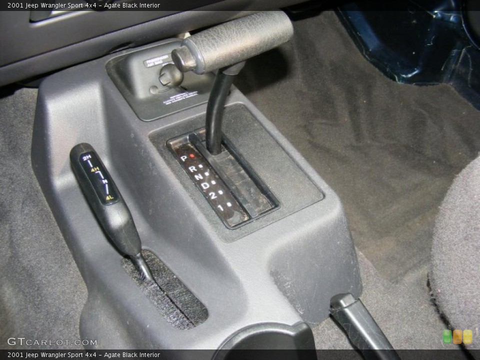 Agate Black Interior Transmission for the 2001 Jeep Wrangler Sport 4x4 #40498722