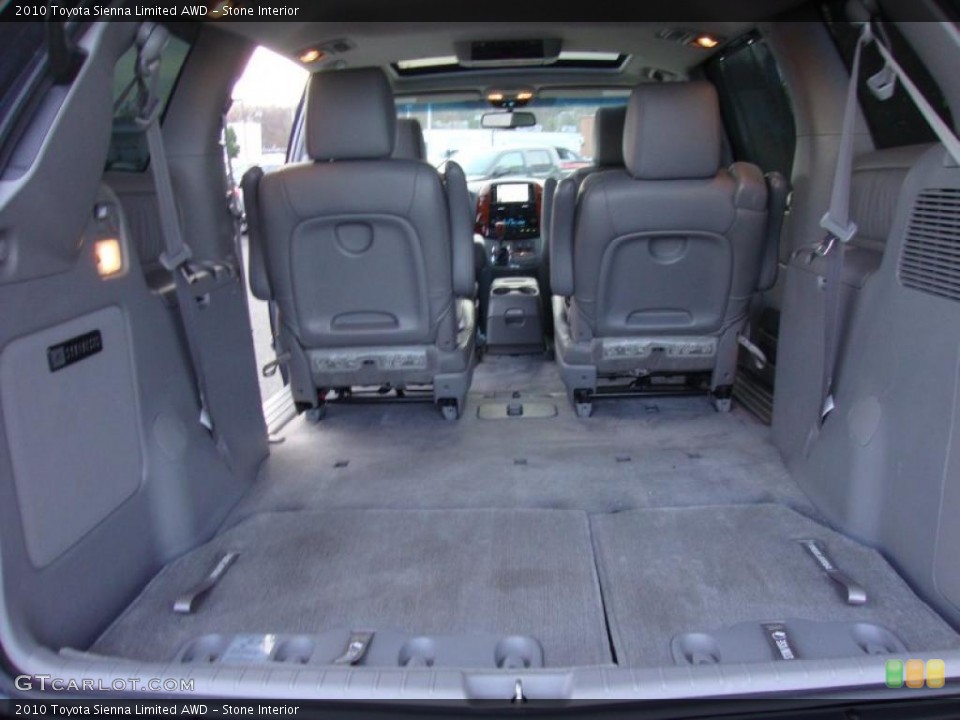 Stone Interior Trunk for the 2010 Toyota Sienna Limited AWD #40498746