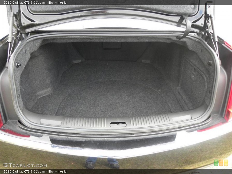 Ebony Interior Trunk for the 2010 Cadillac CTS 3.0 Sedan #40499354