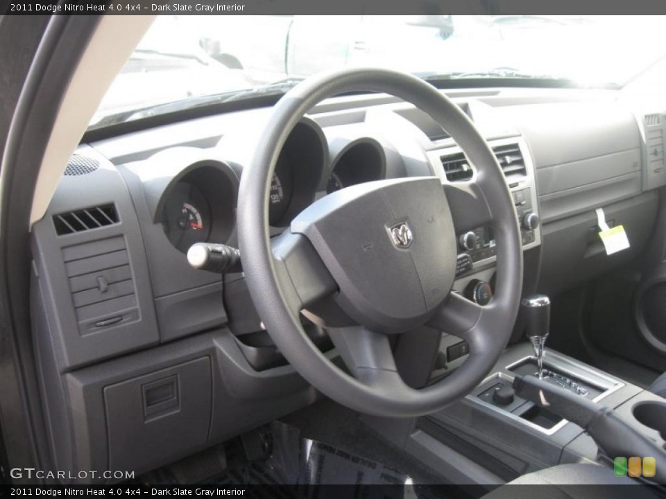 Dark Slate Gray Interior Prime Interior for the 2011 Dodge Nitro Heat 4.0 4x4 #40500562