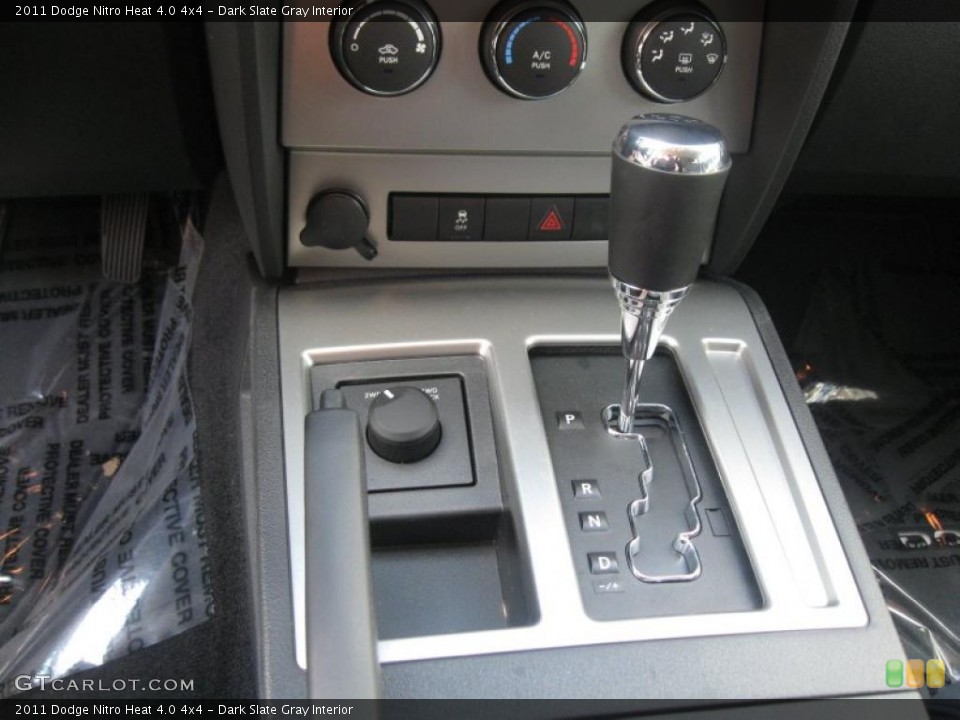 Dark Slate Gray Interior Transmission for the 2011 Dodge Nitro Heat 4.0 4x4 #40500574
