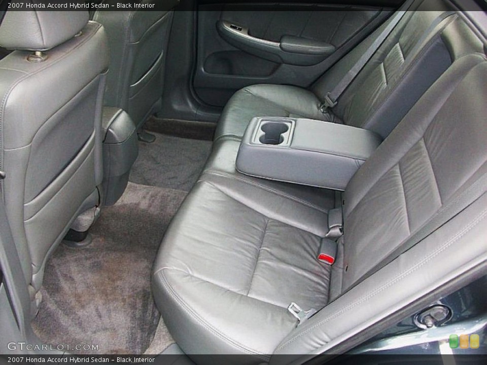 Black Interior Photo for the 2007 Honda Accord Hybrid Sedan #40500618