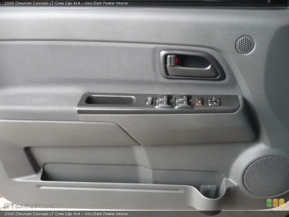 Very Dark Pewter Interior Door Panel for the 2006 Chevrolet Colorado LT Crew Cab 4x4 #40500814