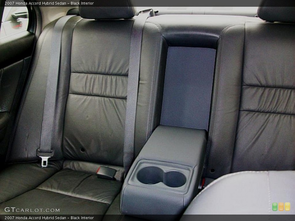 Black Interior Photo for the 2007 Honda Accord Hybrid Sedan #40500842