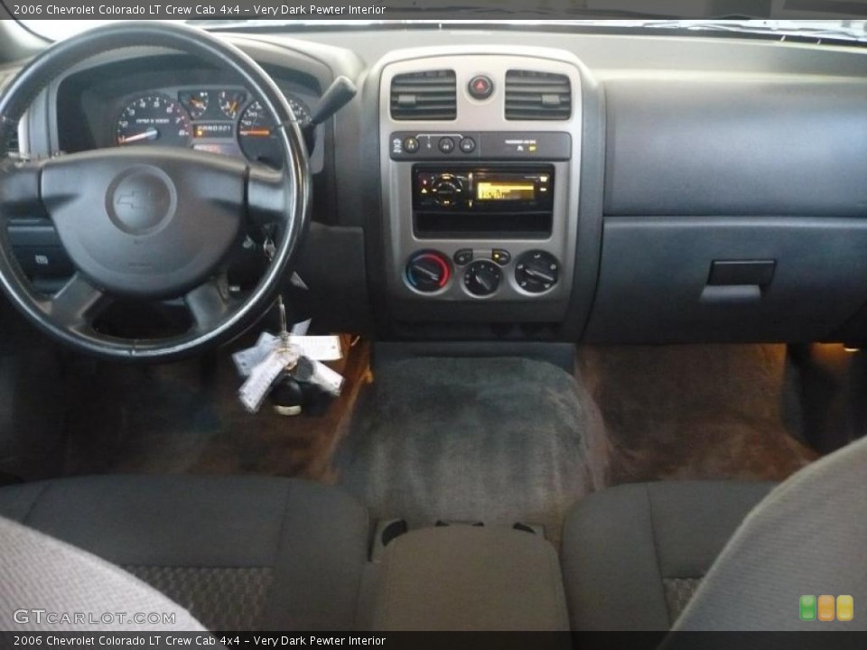 Very Dark Pewter Interior Prime Interior for the 2006 Chevrolet Colorado LT Crew Cab 4x4 #40500930