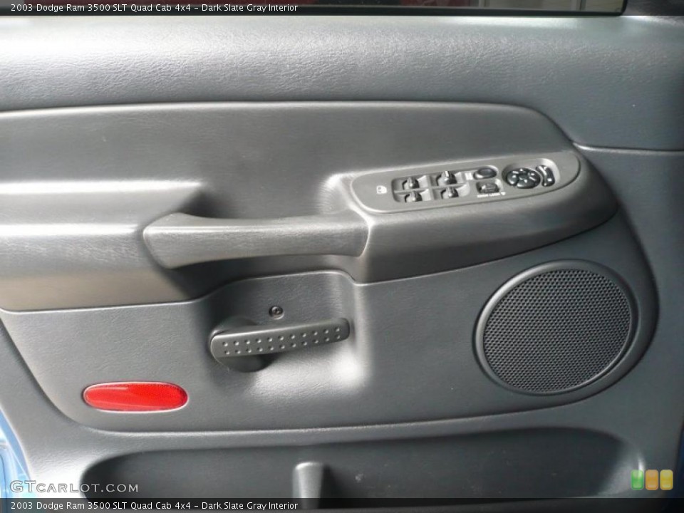 Dark Slate Gray Interior Door Panel for the 2003 Dodge Ram 3500 SLT Quad Cab 4x4 #40501634