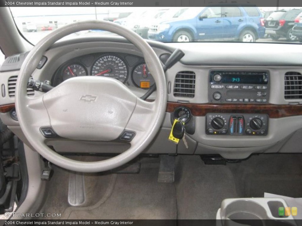 Medium Gray Interior Prime Interior for the 2004 Chevrolet Impala  #40502422