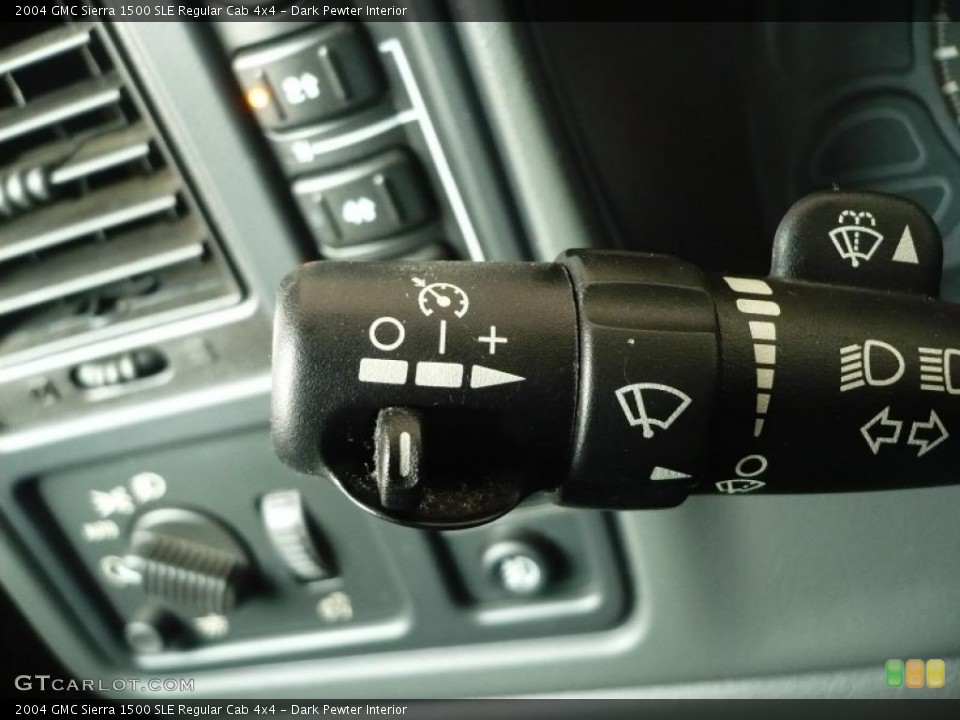 Dark Pewter Interior Controls for the 2004 GMC Sierra 1500 SLE Regular Cab 4x4 #40505122