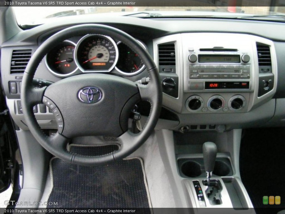 Graphite Interior Dashboard for the 2010 Toyota Tacoma V6 SR5 TRD Sport Access Cab 4x4 #40507026