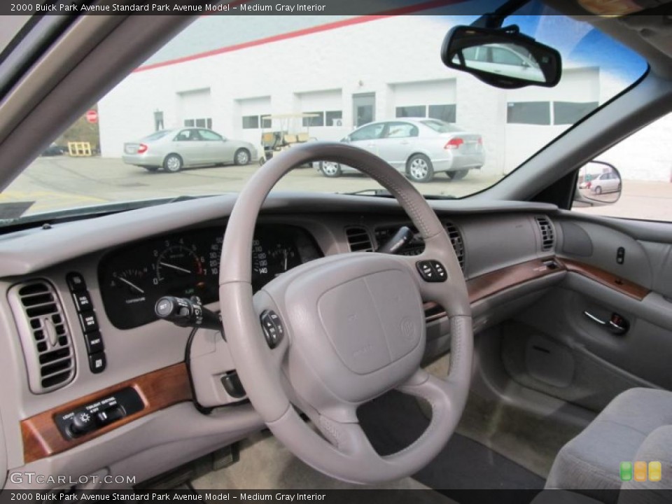 Medium Gray Interior Dashboard for the 2000 Buick Park Avenue  #40509358