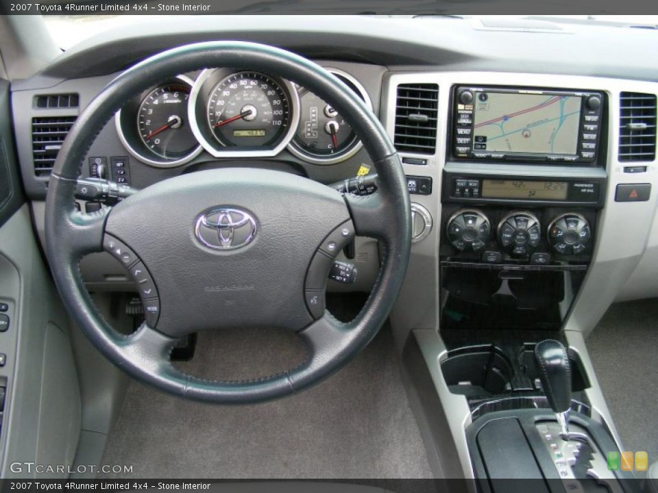 Stone Interior Dashboard for the 2007 Toyota 4Runner Limited 4x4 #40509390