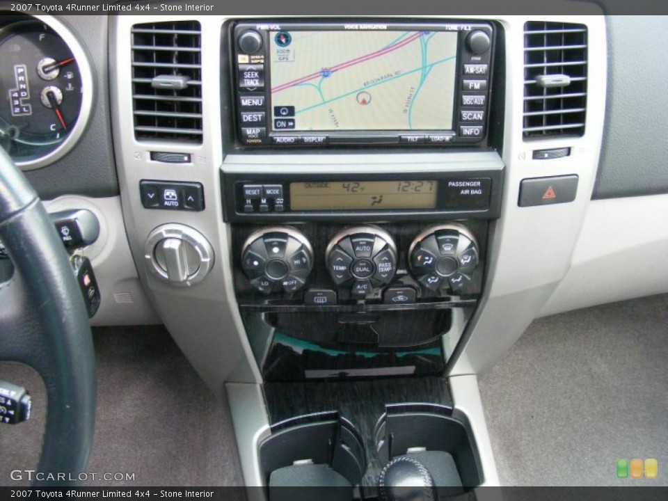 Stone Interior Controls for the 2007 Toyota 4Runner Limited 4x4 #40509462