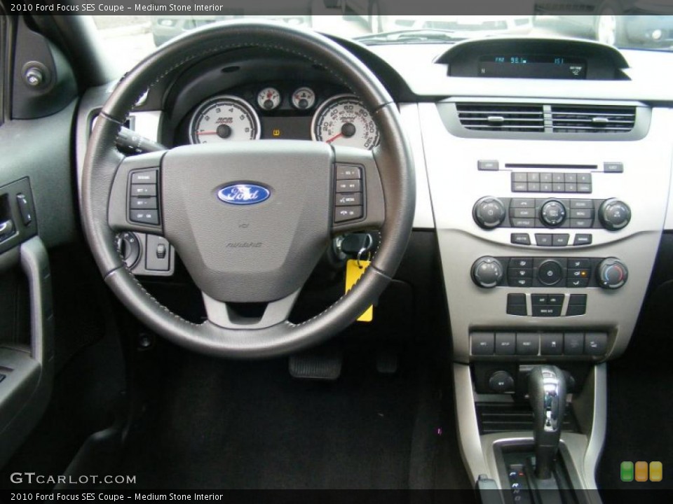 Medium Stone Interior Controls for the 2010 Ford Focus SES Coupe #40509854