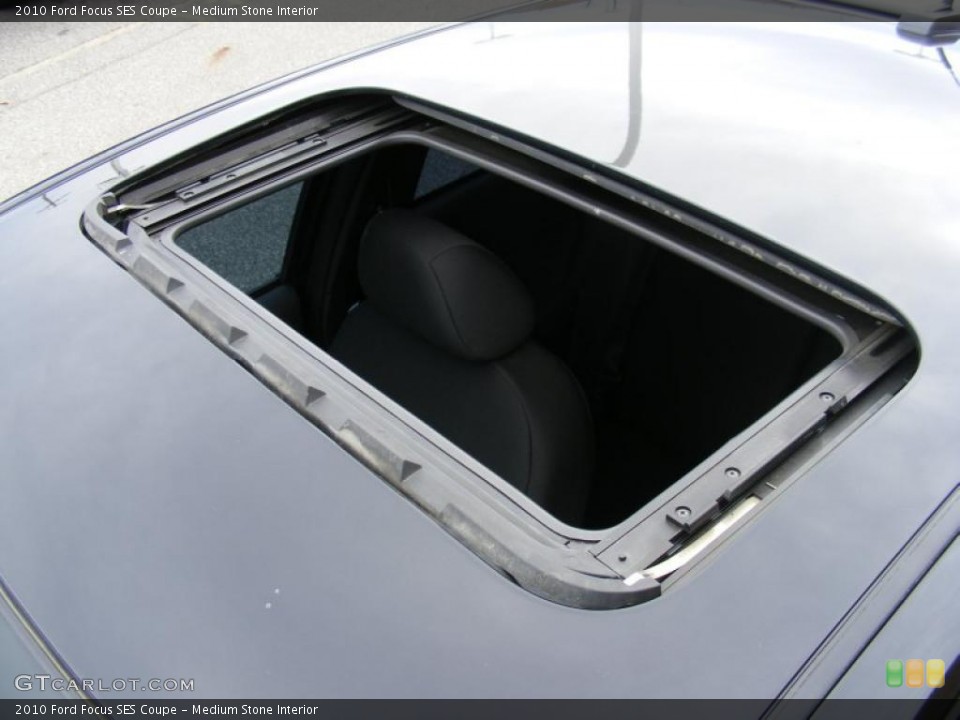 Medium Stone Interior Sunroof for the 2010 Ford Focus SES Coupe #40510018