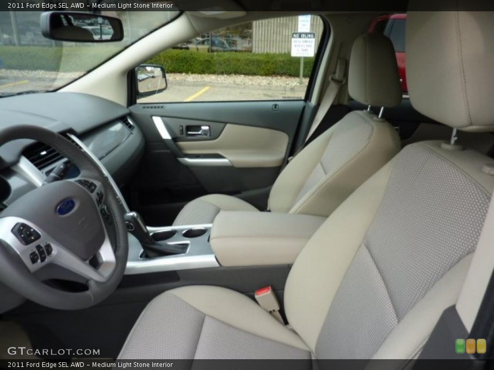 Medium Light Stone Interior Photo for the 2011 Ford Edge SEL AWD #40511042