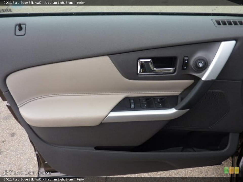 Medium Light Stone Interior Door Panel for the 2011 Ford Edge SEL AWD #40511062