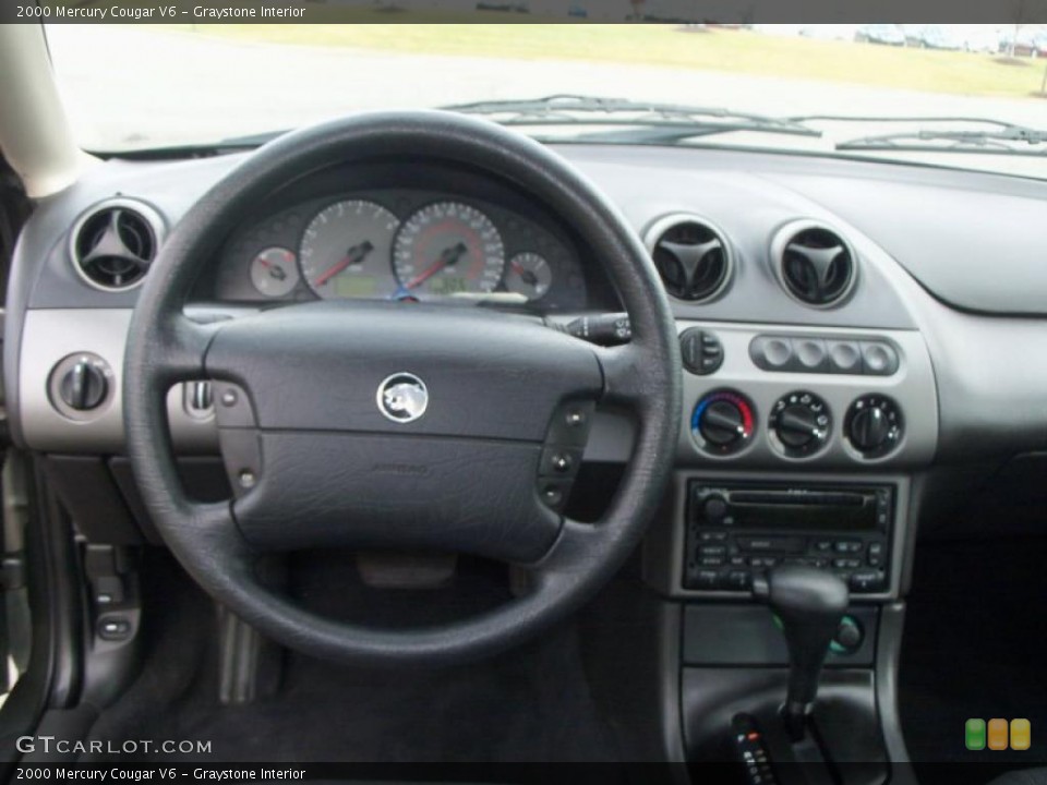 Graystone Interior Dashboard for the 2000 Mercury Cougar V6 #40511162