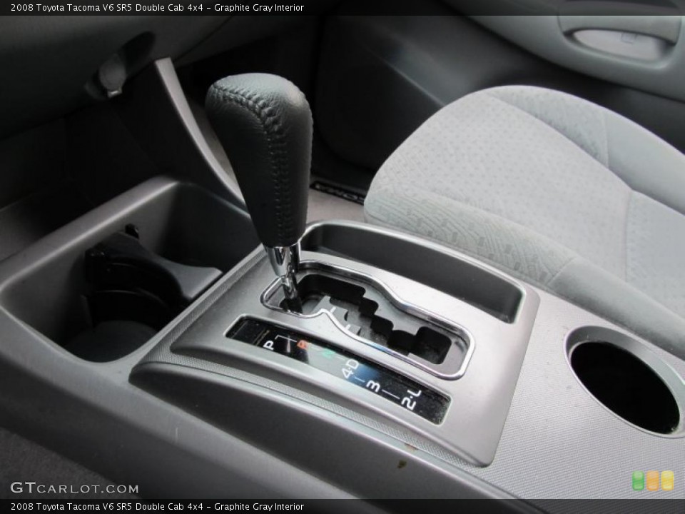 Graphite Gray Interior Transmission for the 2008 Toyota Tacoma V6 SR5 Double Cab 4x4 #40511526
