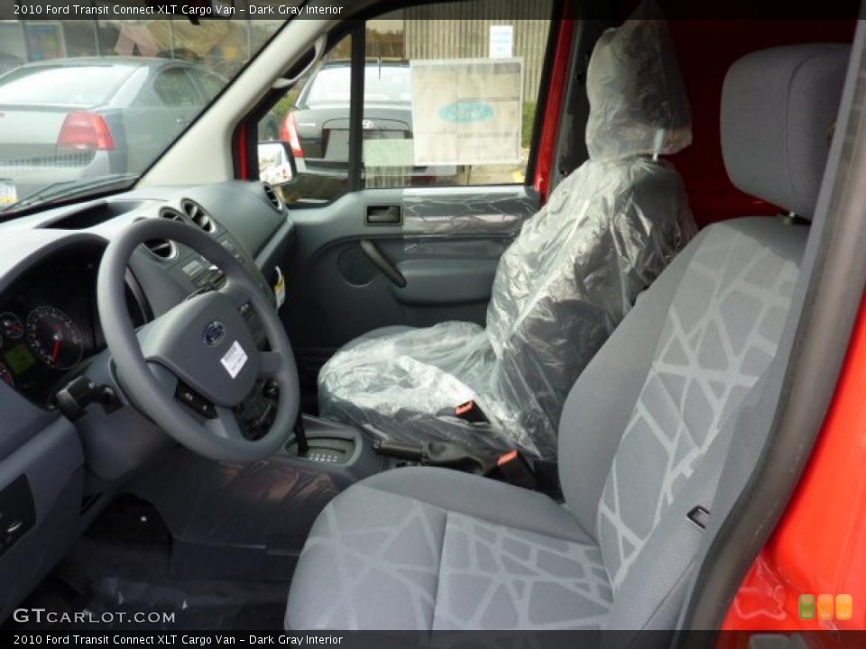 Dark Gray Interior Photo for the 2010 Ford Transit Connect XLT Cargo Van #40511622