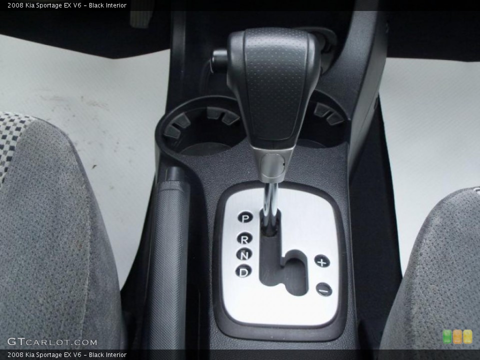 Black Interior Transmission for the 2008 Kia Sportage EX V6 #40511762