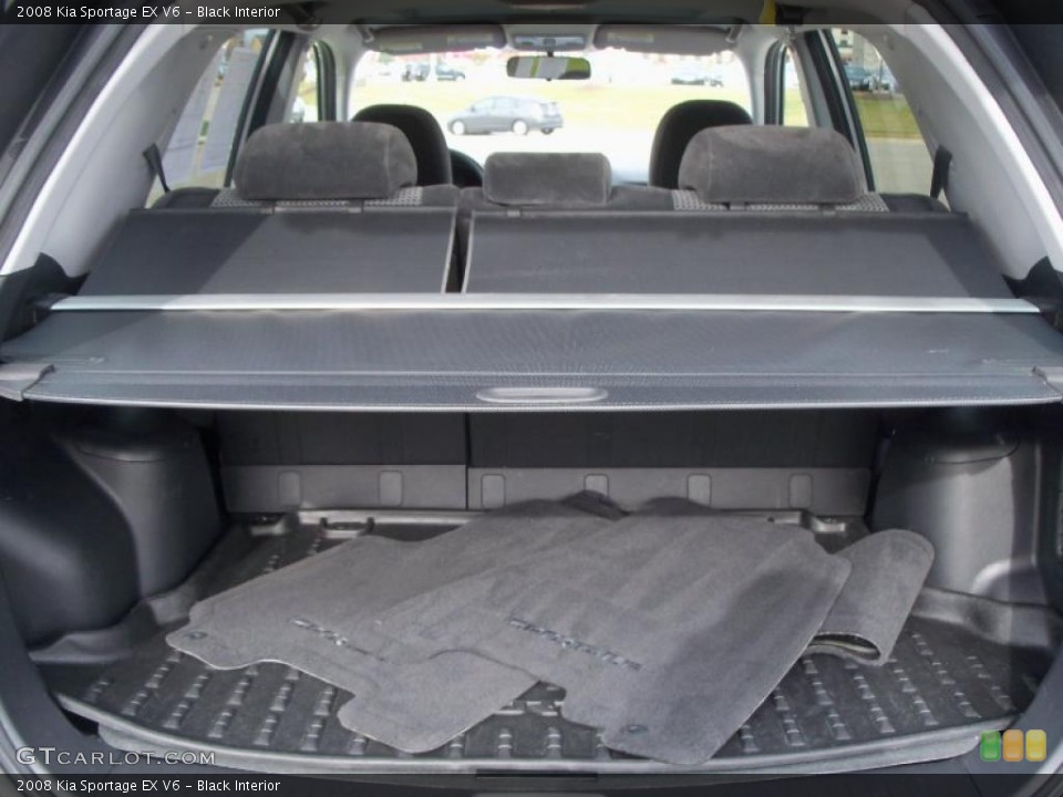 Black Interior Trunk for the 2008 Kia Sportage EX V6 #40511798