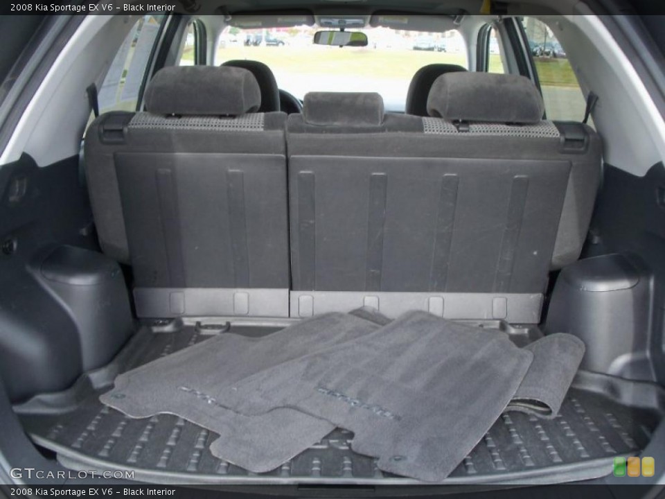 Black Interior Trunk for the 2008 Kia Sportage EX V6 #40511814