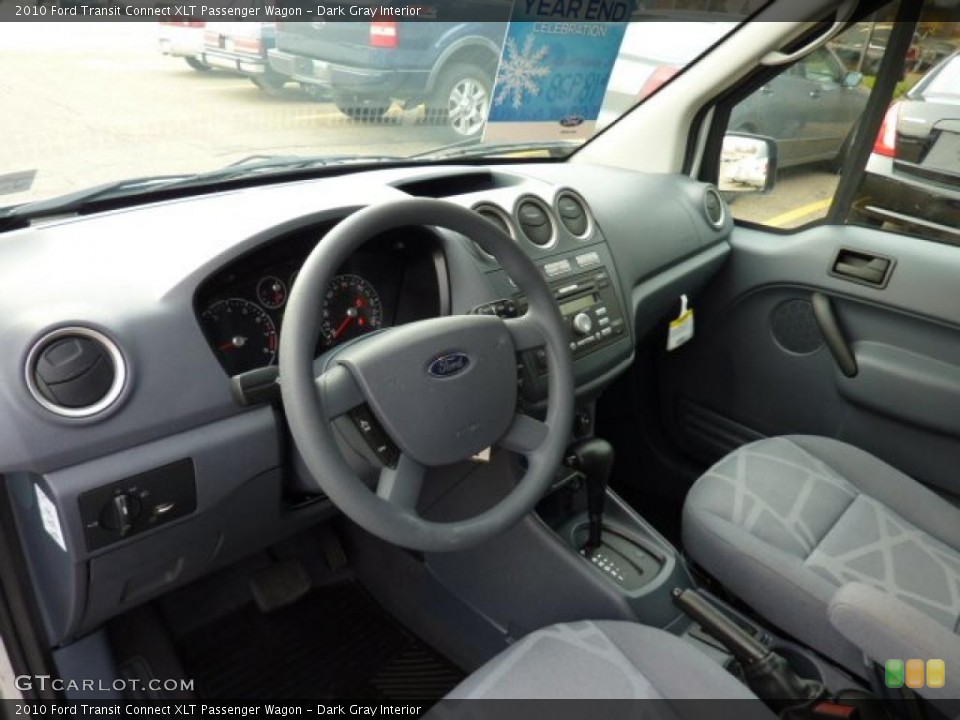 Dark Gray 2010 Ford Transit Connect Interiors