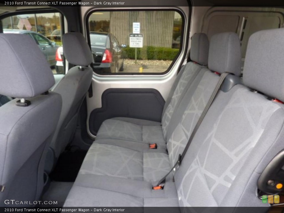 Dark Gray Interior Photo for the 2010 Ford Transit Connect XLT Passenger Wagon #40511974