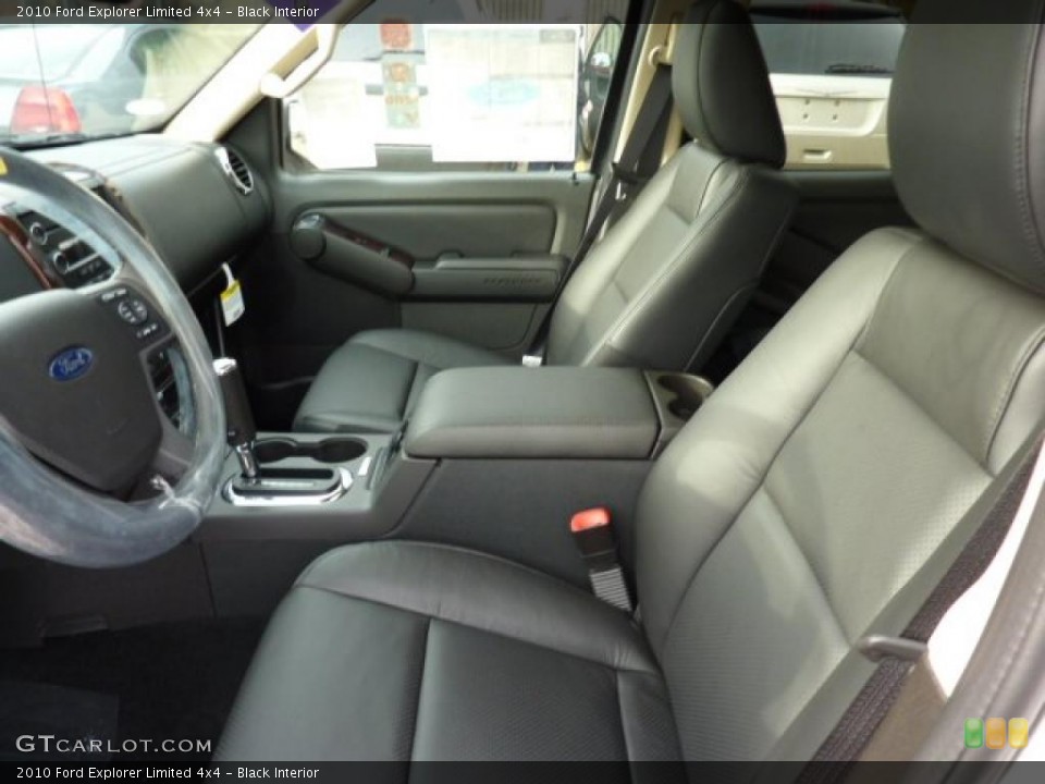 Black Interior Photo for the 2010 Ford Explorer Limited 4x4 #40513342