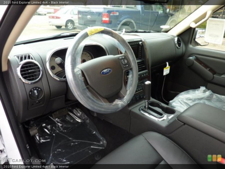 Black Interior Prime Interior for the 2010 Ford Explorer Limited 4x4 #40513706