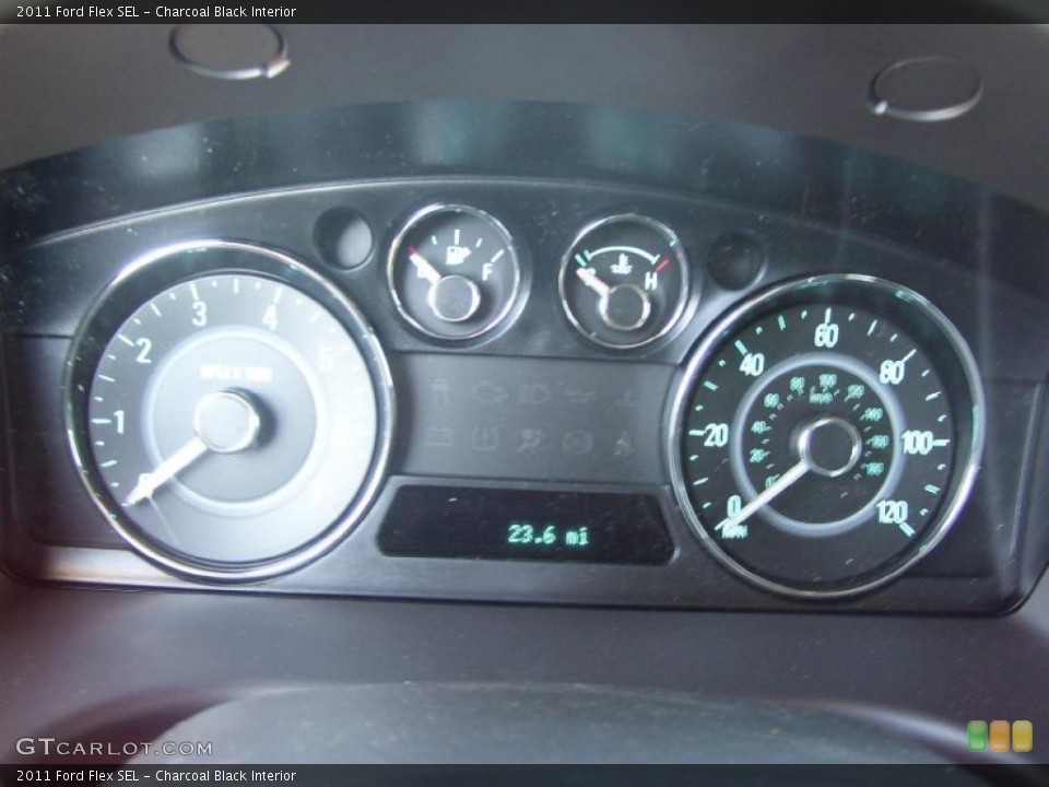 Charcoal Black Interior Gauges for the 2011 Ford Flex SEL #40513826
