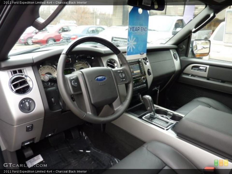 Charcoal Black Interior Prime Interior for the 2011 Ford Expedition Limited 4x4 #40516978