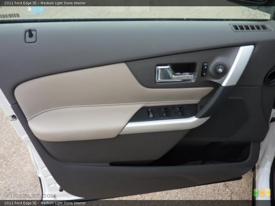 Medium Light Stone Interior Door Panel for the 2011 Ford Edge SE #40518750