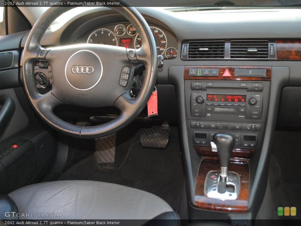 Platinum/Saber Black Interior Dashboard for the 2002 Audi Allroad 2.7T quattro #40519598