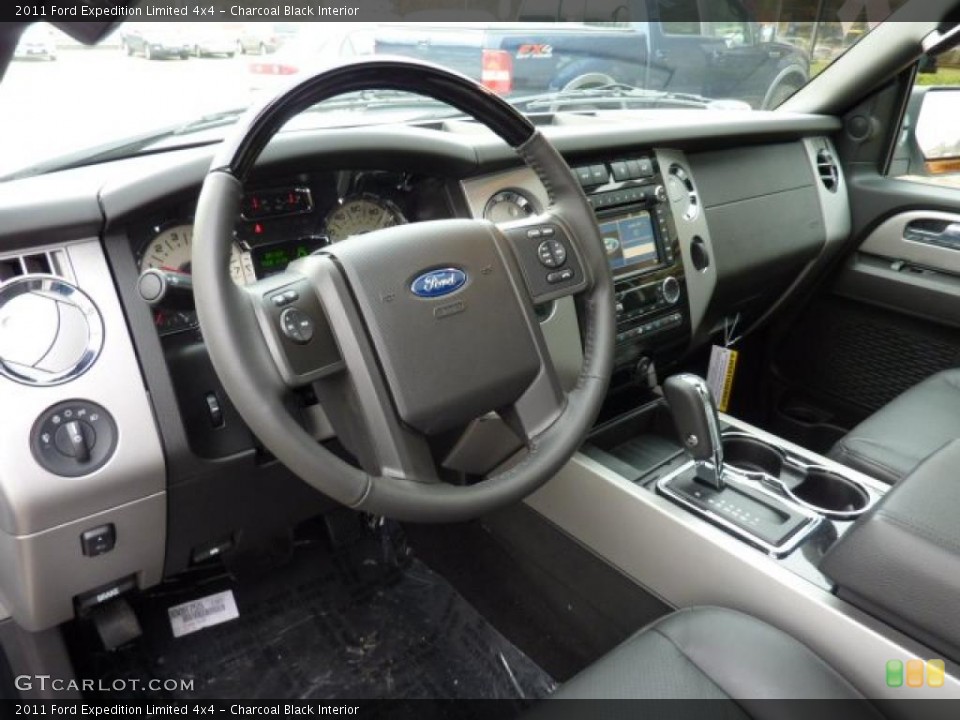 Charcoal Black Interior Prime Interior for the 2011 Ford Expedition Limited 4x4 #40520310