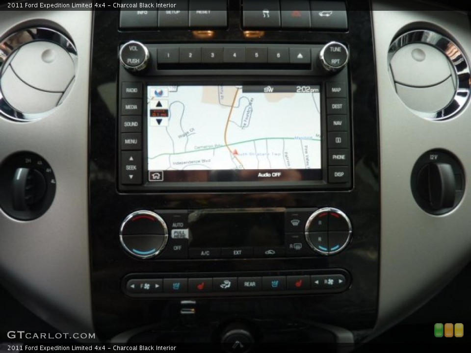 Charcoal Black Interior Navigation for the 2011 Ford Expedition Limited 4x4 #40520422