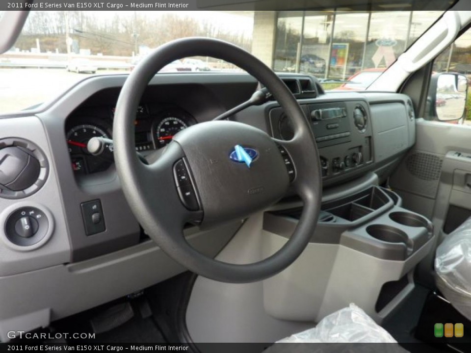 Medium Flint Interior Photo for the 2011 Ford E Series Van E150 XLT Cargo #40520634