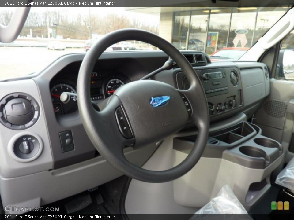 Medium Flint Interior Photo for the 2011 Ford E Series Van E250 XL Cargo #40520970