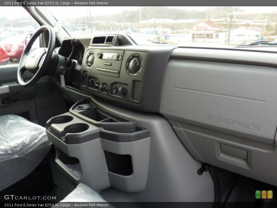 Medium Flint Interior Dashboard for the 2011 Ford E Series Van E250 XL Cargo #40521054