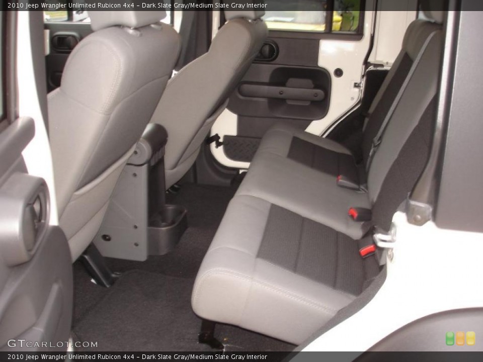 Dark Slate Gray/Medium Slate Gray Interior Photo for the 2010 Jeep Wrangler Unlimited Rubicon 4x4 #40521238