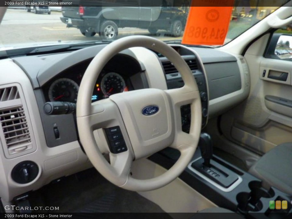 Stone Interior Dashboard for the 2009 Ford Escape XLS #40522667