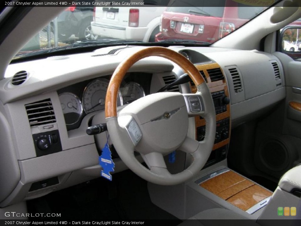 Dark Slate Gray/Light Slate Gray Interior Dashboard for the 2007 Chrysler Aspen Limited 4WD #40528808