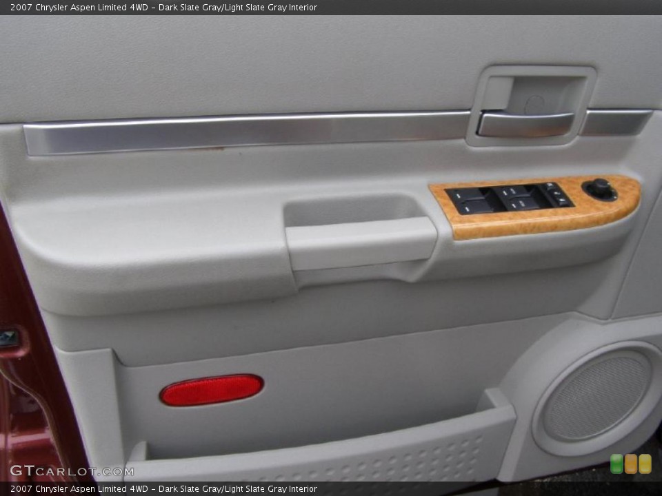 Dark Slate Gray/Light Slate Gray Interior Door Panel for the 2007 Chrysler Aspen Limited 4WD #40528820