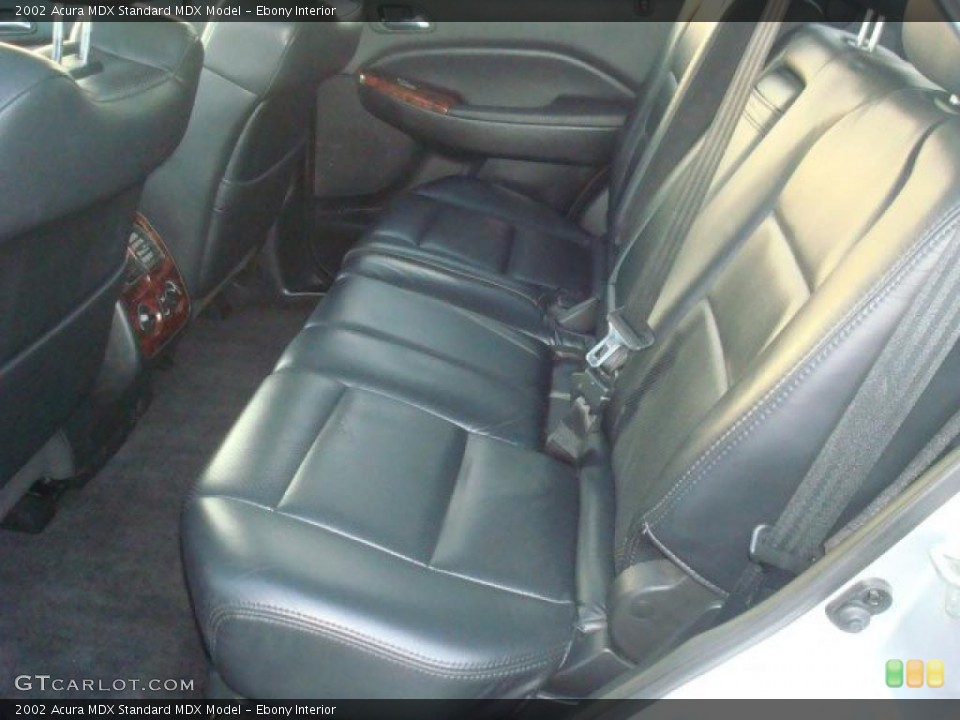 Ebony Interior Photo for the 2002 Acura MDX  #40528884