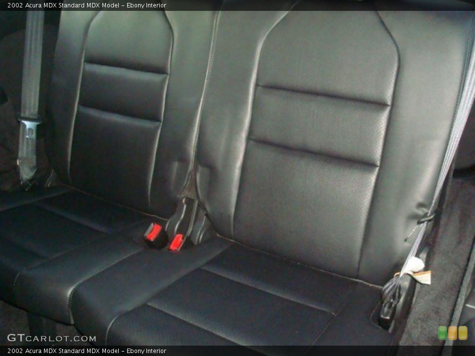 Ebony Interior Photo for the 2002 Acura MDX  #40528892