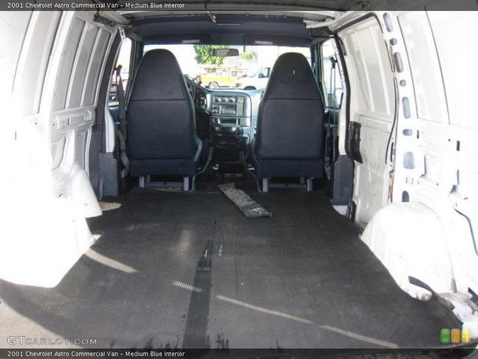 Medium Blue Interior Trunk for the 2001 Chevrolet Astro Commercial Van #40533097